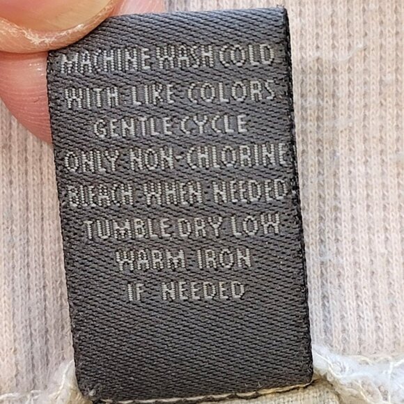 Fluent Life Linen Drawstring Casual Embroidered Pants Sz 6 Beige Neutral Floral - Picture 9 of 12